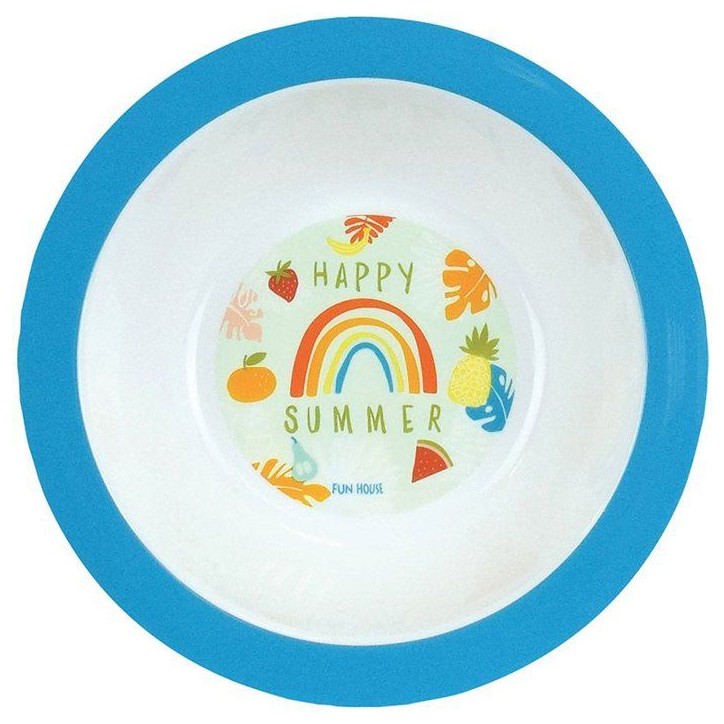 Lot vaisselle - FUN HOUSE - LES AMIS FRUITS - Verre, Assiette creuse Ø16 cm, Assiette plate Ø22 cm, Couverts, Peluche 27 cm Lot vaisselle - FUN HOUSE - LES AMIS FRUITS - Verre, Assiette creuse Ø16 cm, Assiette plate Ø22 cm, Couverts, Peluche 27 cm
