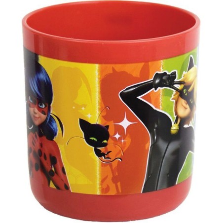 Lot vaisselle - FUN HOUSE - MIRACULOUS LADYBUG - Verre, Assiette creus