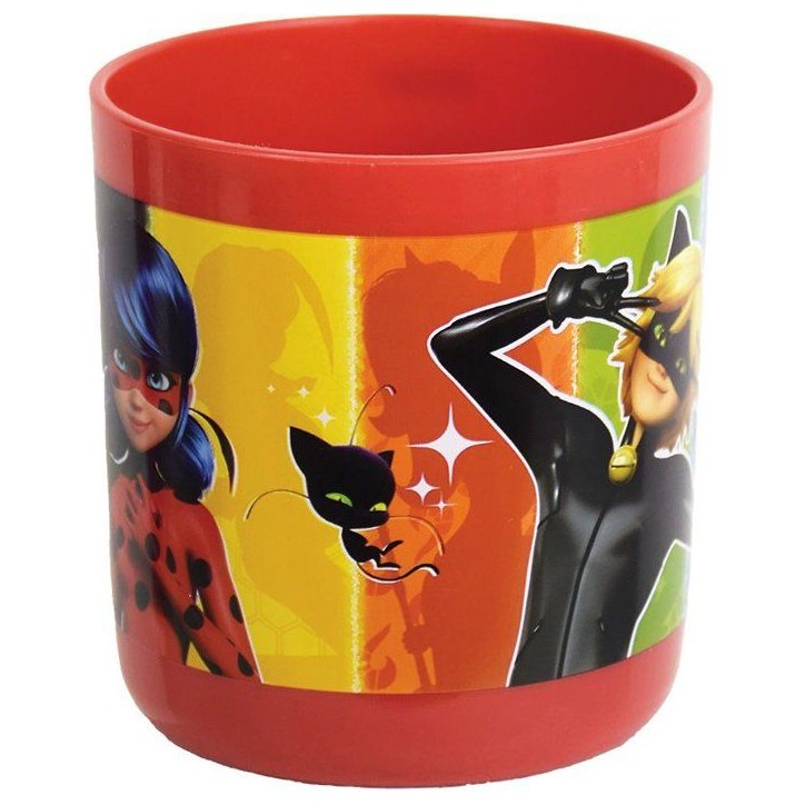 Lot vaisselle - FUN HOUSE - MIRACULOUS LADYBUG - Verre, Assiette creuse Ø16 cm, Asiette Ø22 cm, Couverts, Gourde, Mug, Boîte Lot vaisselle - FUN HOUSE - MIRACULOUS LADYBUG - Verre, Assiette creuse Ø16 cm, Asiette Ø22 cm, Couverts, Gourde, Mug, Boîte
