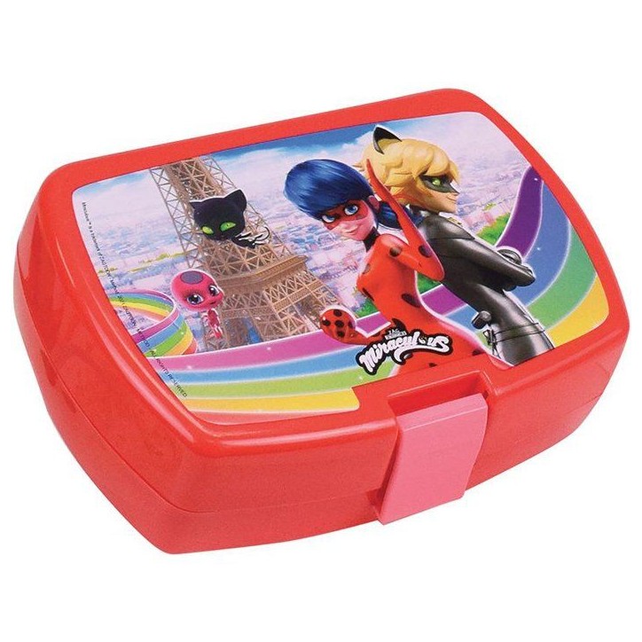 Lot vaisselle - FUN HOUSE - MIRACULOUS LADYBUG - Verre, Assiette creuse Ø16 cm, Asiette Ø22 cm, Couverts, Gourde, Mug, Boîte Lot vaisselle - FUN HOUSE - MIRACULOUS LADYBUG - Verre, Assiette creuse Ø16 cm, Asiette Ø22 cm, Couverts, Gourde, Mug, Boîte