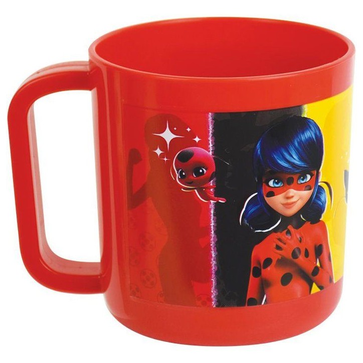 Lot vaisselle - FUN HOUSE - MIRACULOUS LADYBUG - Verre, Assiette creuse Ø16 cm, Asiette Ø22 cm, Couverts, Gourde, Mug, Boîte Lot vaisselle - FUN HOUSE - MIRACULOUS LADYBUG - Verre, Assiette creuse Ø16 cm, Asiette Ø22 cm, Couverts, Gourde, Mug, Boîte