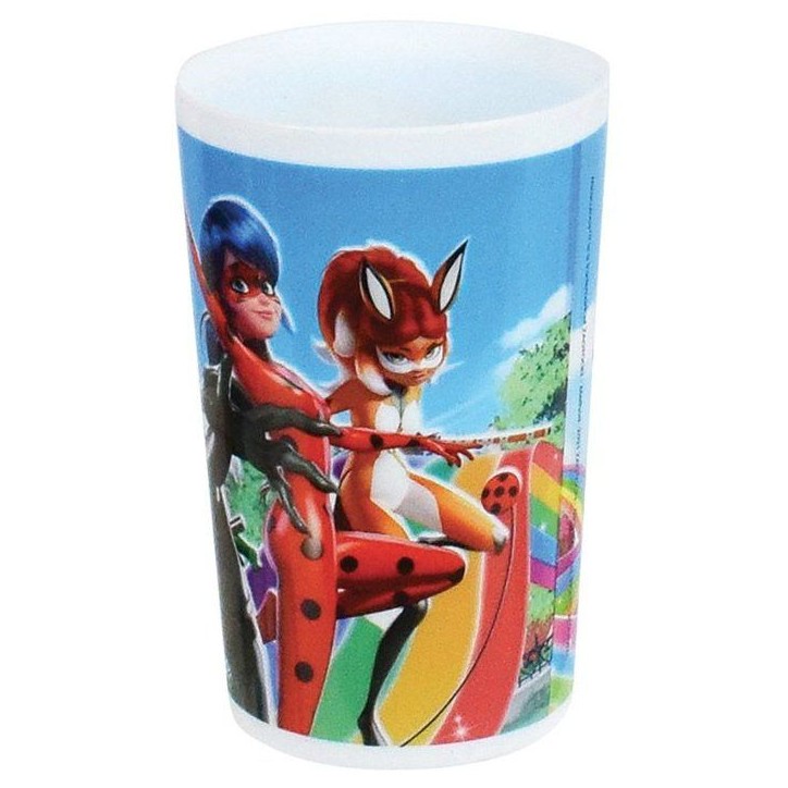 Lot vaisselle - FUN HOUSE - MIRACULOUS LADYBUG - Verre, Assiette creuse Ø16 cm, Asiette Ø22 cm, Couverts, Gourde, Mug, Boîte Lot vaisselle - FUN HOUSE - MIRACULOUS LADYBUG - Verre, Assiette creuse Ø16 cm, Asiette Ø22 cm, Couverts, Gourde, Mug, Boîte