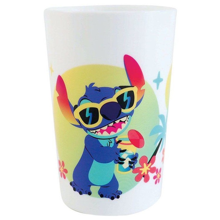 Lot vaisselle - FUN HOUSE - DISNEY LILO ET STITCH - 2 Verres, 2 Assiettes plates Ø22 cm, Assiette creuse Ø16cm, Couverts, Gour Lot vaisselle - FUN HOUSE - DISNEY LILO ET STITCH - 2 Verres, 2 Assiettes plates Ø22 cm, Assiette creuse Ø16cm, Couverts, Gour