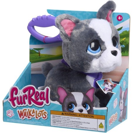 Peluche interactive Bouledogue Français, 23 cm, FURREAL FRIENDS, des