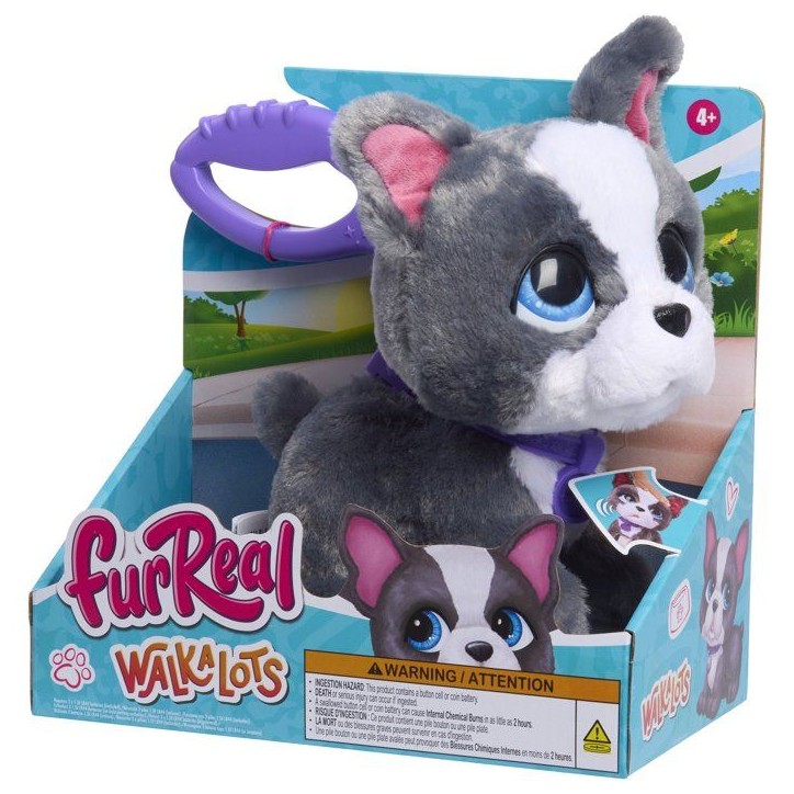 Peluche interactive Bouledogue Français, 23 cm, FURREAL FRIENDS, des 4 ans Peluche interactive Bouledogue Français, 23 cm, FURREAL FRIENDS, des 4 ans