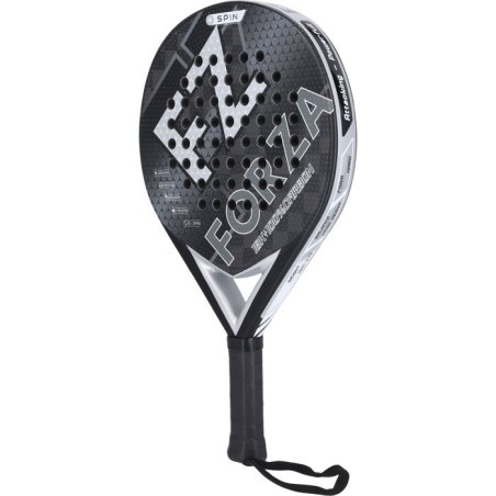 Raquette de padel - FZ FORZA - Brace Spin - Graphite tissé 18K - Surface imprimée en 3D - Mousse EVA souple - Forme rond - Noi