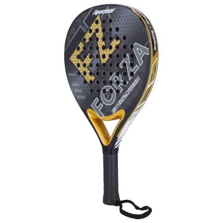 Raquette de padel - FZ FORZA - Brace Power - Graphite tissé 18K - Surface semi-rugueuse - Mousse EVA dure - Forme diamant - Noi Raquette de padel - FZ FORZA - Brace Power - Graphite tissé 18K - Surface semi-rugueuse - Mousse EVA dure - Forme diamant - Noi