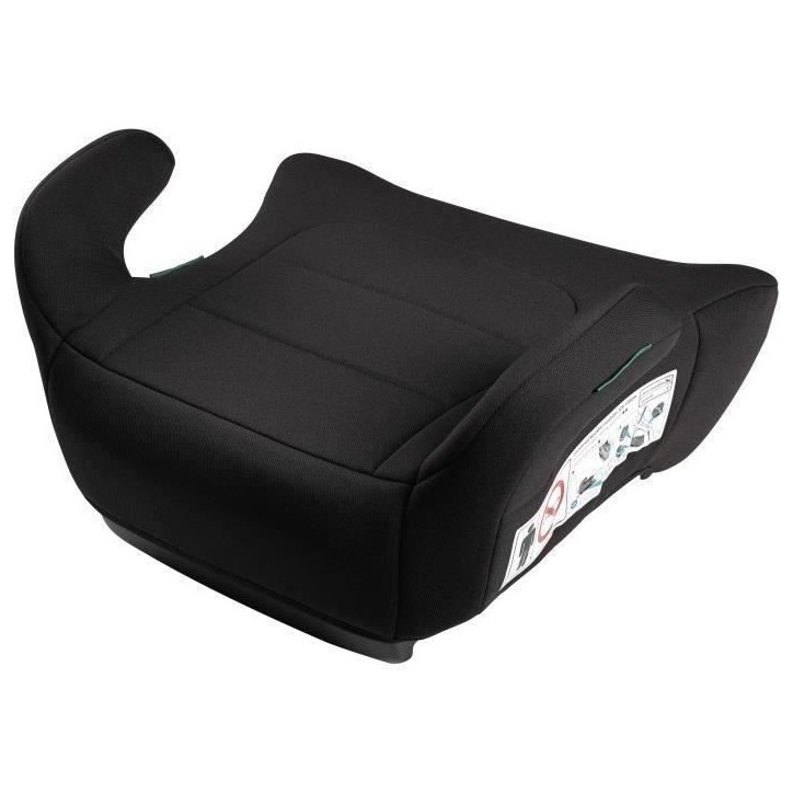 Siege réhausseur auto - BBGO - Kissyrider - 6 a 12 ans - I-SIZE 125-150 cm - Ceinturé - Noir - Déhoussable et lavable Siege réhausseur auto - BBGO - Kissyrider - 6 a 12 ans - I-SIZE 125-150 cm - Ceinturé - Noir - Déhoussable et lavable