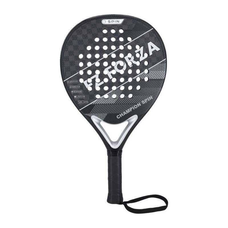 Raquette de padel - FZ FORZA - Champion Spin - 100 % de graphite tiss