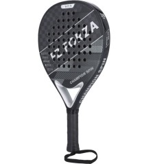 Raquette de padel - FZ FORZA - Champion Spin - 100 % de graphite tissé 18K - Surface mate - Mousse EVA rigide - Forme diamant -