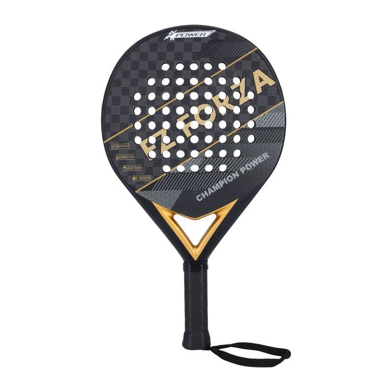 Raquette de padel - FZ FORZA - Champion Power - Graphite 18K 100 % tis