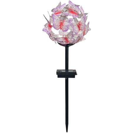 Décoration lumineuse solaire Nuée de Papillons - GALIX - G2623 - Mé