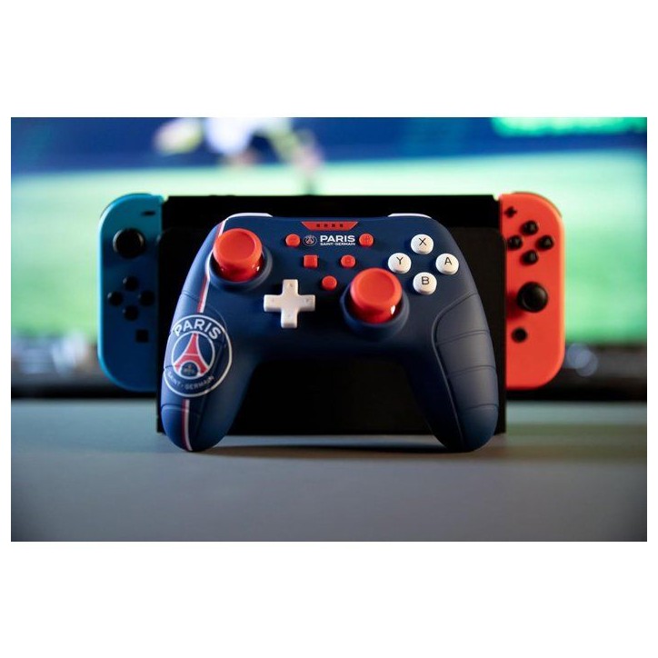 Manette de jeu - Nintendo Switch, Switch 2 et PC - PSG - Filaire - Bleu, blanc et rouge - Fonction vibration - Câble 3 m - Koni Manette de jeu - Nintendo Switch, Switch 2 et PC - PSG - Filaire - Bleu, blanc et rouge - Fonction vibration - Câble 3 m - Koni