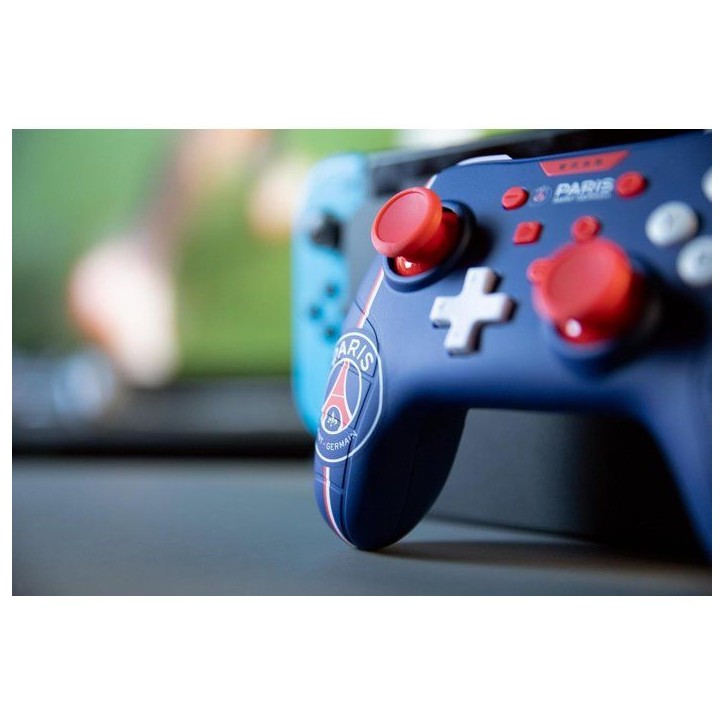 Manette de jeu - Nintendo Switch, Switch 2 et PC - PSG - Filaire - Bleu, blanc et rouge - Fonction vibration - Câble 3 m - Koni Manette de jeu - Nintendo Switch, Switch 2 et PC - PSG - Filaire - Bleu, blanc et rouge - Fonction vibration - Câble 3 m - Koni