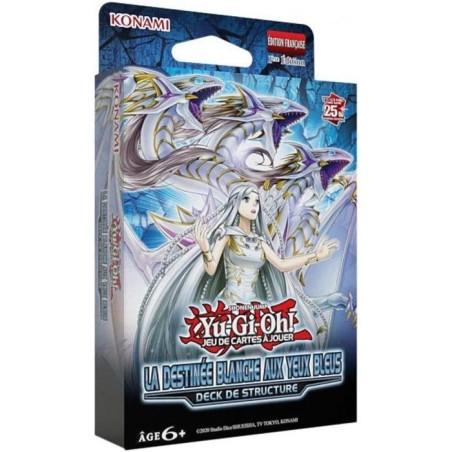 Deck de structure - KONAMI - Yu-Gi-Oh! - La Destinée Blanche aux Yeux