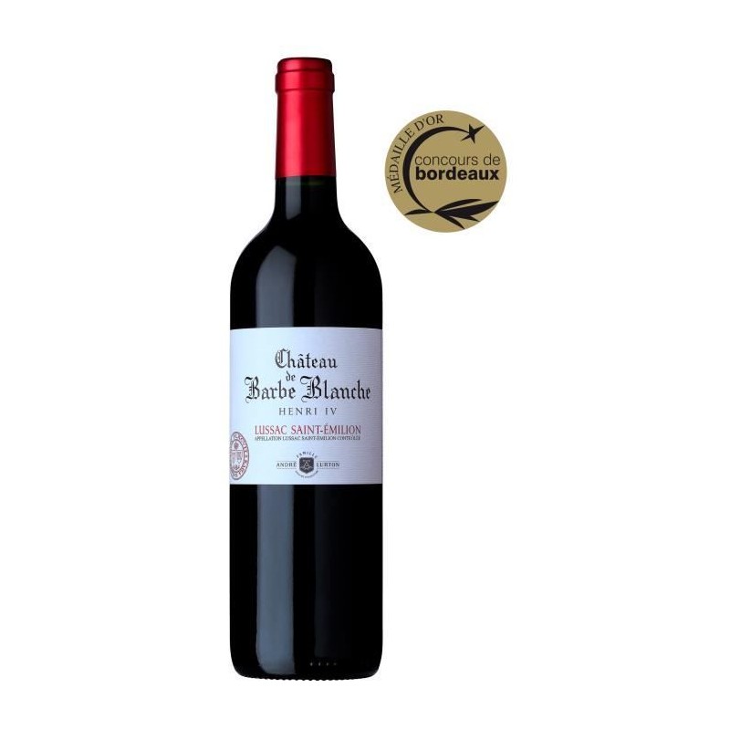 Château de Barbe Blanche Cuvée Henri IV 2022 Lussac Saint-Emilion - Château de Barbe Blanche Cuvée Henri IV 2022 Lussac Saint-Emilion -
