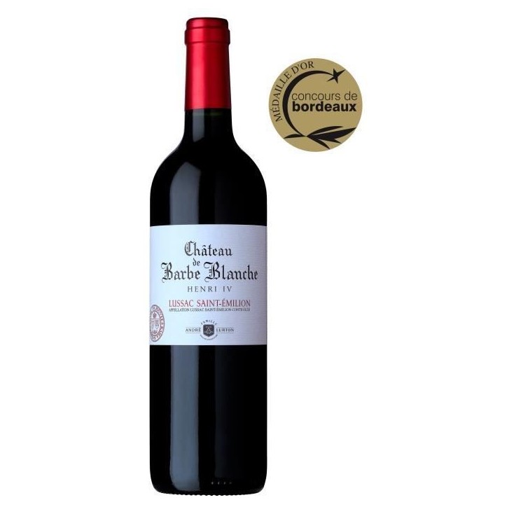 Château de Barbe Blanche Cuvée Henri IV 2022 Lussac Saint-Emilion - Vin Rouge de Bordeaux