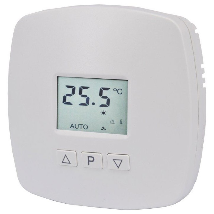 Thermostat digital - GAO - Branchement 2 fils - Réglage 5–30°C - 4 modes Eco/Confort/Hors-gel/Standby Thermostat digital - GAO - Branchement 2 fils - Réglage 5–30°C - 4 modes Eco/Confort/Hors-gel/Standby