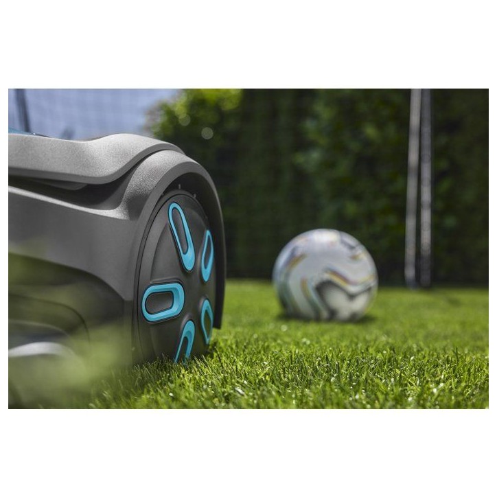 Tondeuse robot - GARDENA - Smart SILENO sense 600 - Connectée - Jusqu'a 600 m² - Sans câble périphérique ni Smart Gateway Tondeuse robot - GARDENA - Smart SILENO sense 600 - Connectée - Jusqu'a 600 m² - Sans câble périphérique ni Smart Gateway