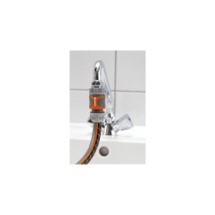 Kit d'arrosage pour robinet intérieur GARDENA - Diametre 15 mm - 1 raccord - 1 adaptateur - 1 nez de robinet