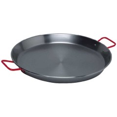 Plat a paella - GARCIMA - Acier poli - Ø 34 cm - 6 parts