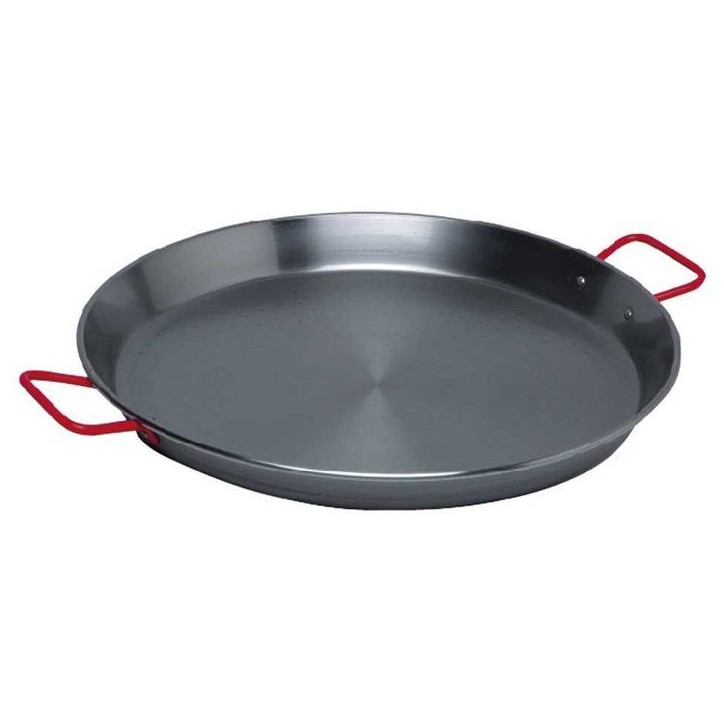 Plat a paella - GARCIMA - Acier poli - Ø 34 cm - 6 parts