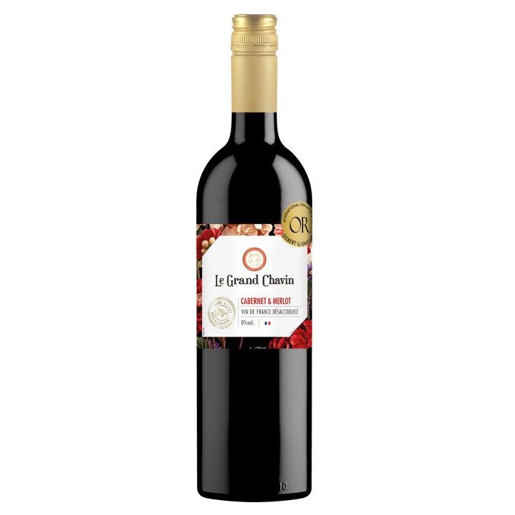 Le Grand Chavin Cabernet et Merlot - Vin de France Désalcoolisé