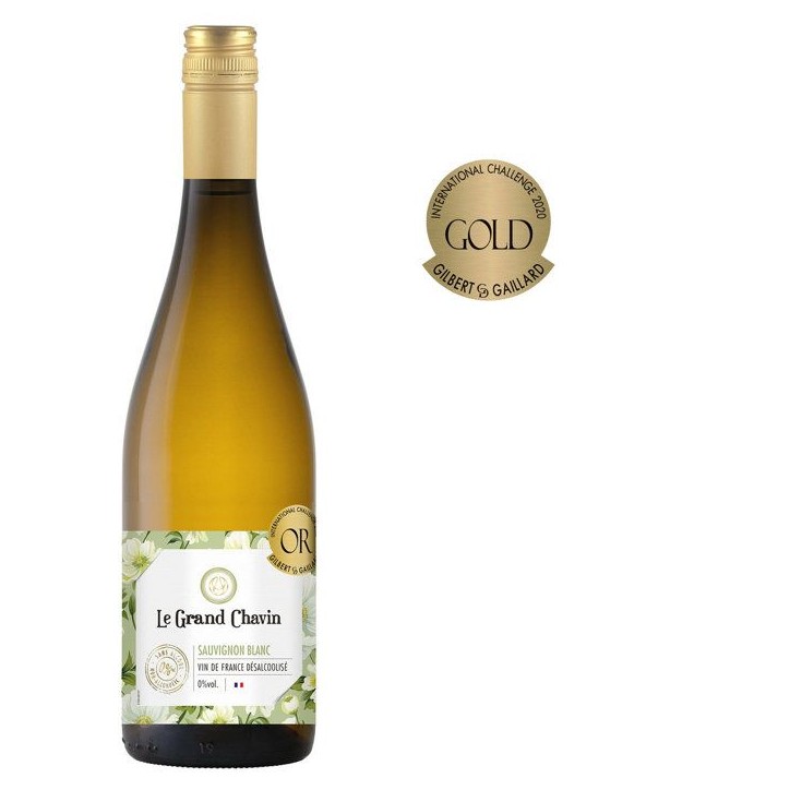 Le Grand Chavin Sauvignon Blanc - Vin de France Désalcoolisé