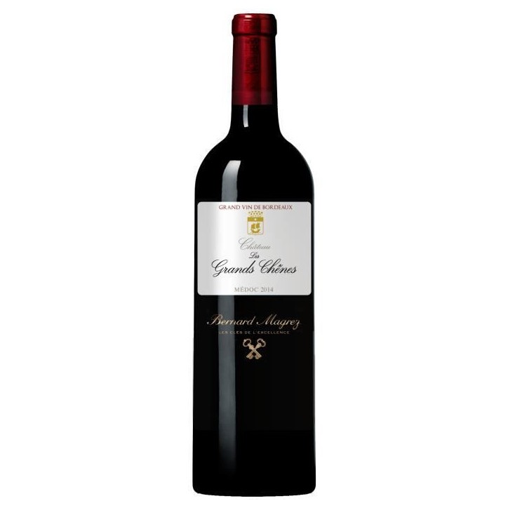 Château Les Grands Chenes 2014 - AOC Médoc - Vin rouge de Bordeaux - 1 bouteille 0.75 cl