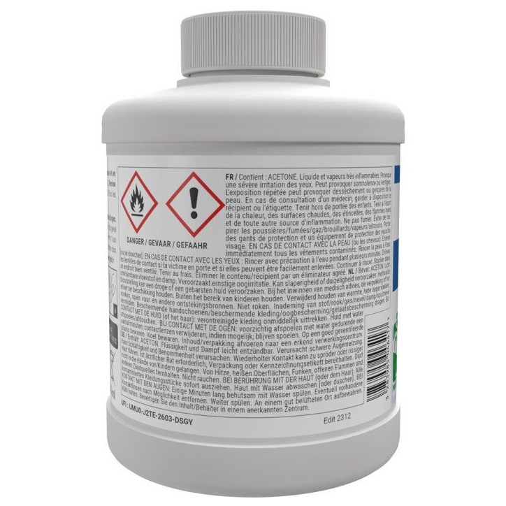 Colle PVC Gel Plus - GEB - Pour PVC rigide pression et évacuation - 500 ml Colle PVC Gel Plus - GEB - Pour PVC rigide pression et évacuation - 500 ml