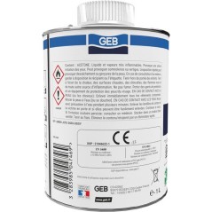 Colle PVC Gebsoplast Gel Plus - GEB - Pour PVC rigide pression et éva