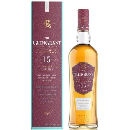 The Glen Grant - 15 ans - Single malt scotch whisky - 50,0% Vol. - 70c