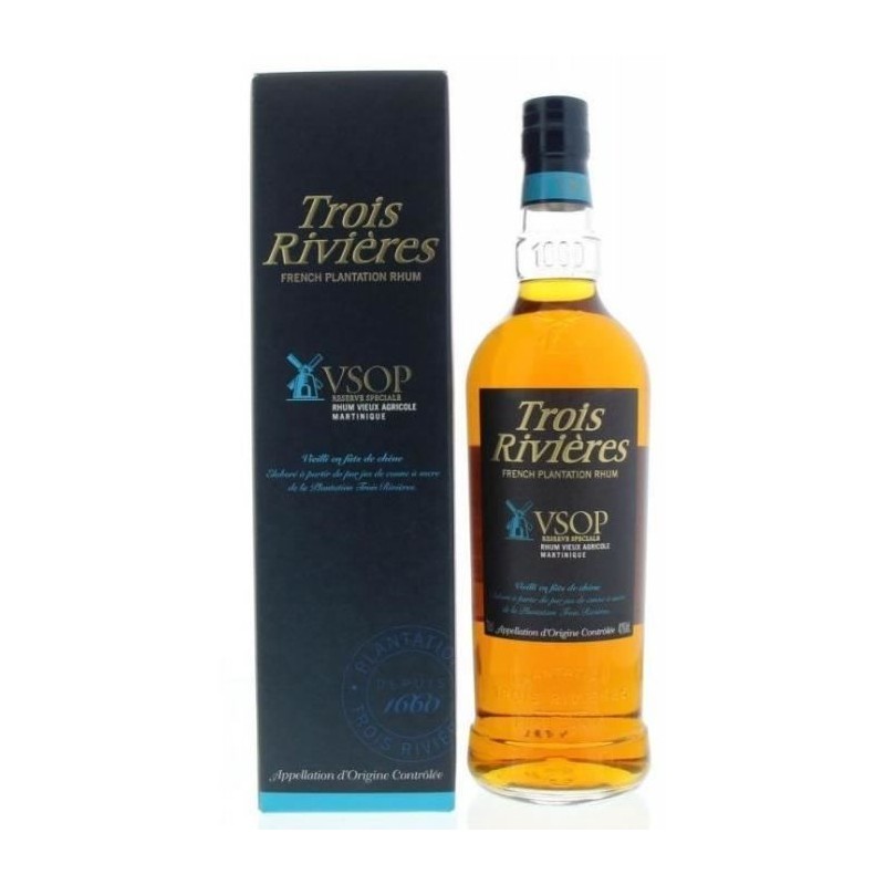 Trois Rivieres - VSOP - Rhum vieux agricole - 40,0% Vol. - 70cl
