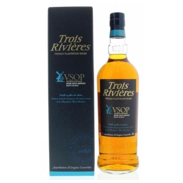 Trois Rivieres - VSOP - Rhum vieux agricole - 40,0% Vol. - 70cl