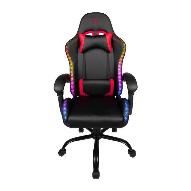 Chaise de bureau gaming - KONIX - Phantom - Éclairage RVB - Inclinais