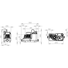 Station Relevage Eaux Grises - SFA - Sanicom 1 - 750 W - Made In Franc