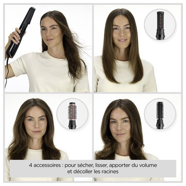 Brosse soufflante - BaByliss - AS126E Perfect Finish 4-en-1 - 1000W