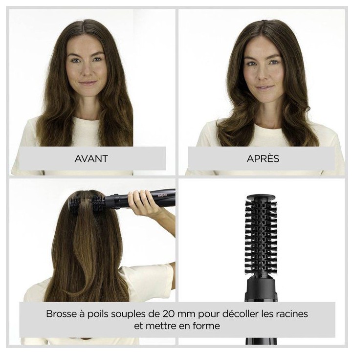 Brosse soufflante - BaByliss - AS126E Perfect Finish 4-en-1 - 1000W