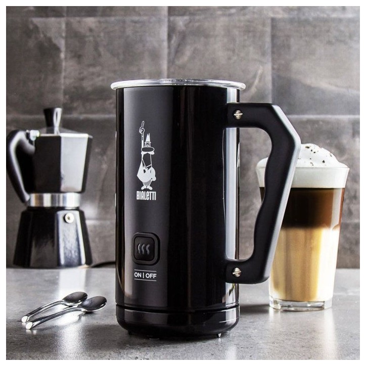 Mousseur a lait électrique - BIALETTI - MKF02 - 300 ml - Noir Mousseur a lait électrique - BIALETTI - MKF02 - 300 ml - Noir