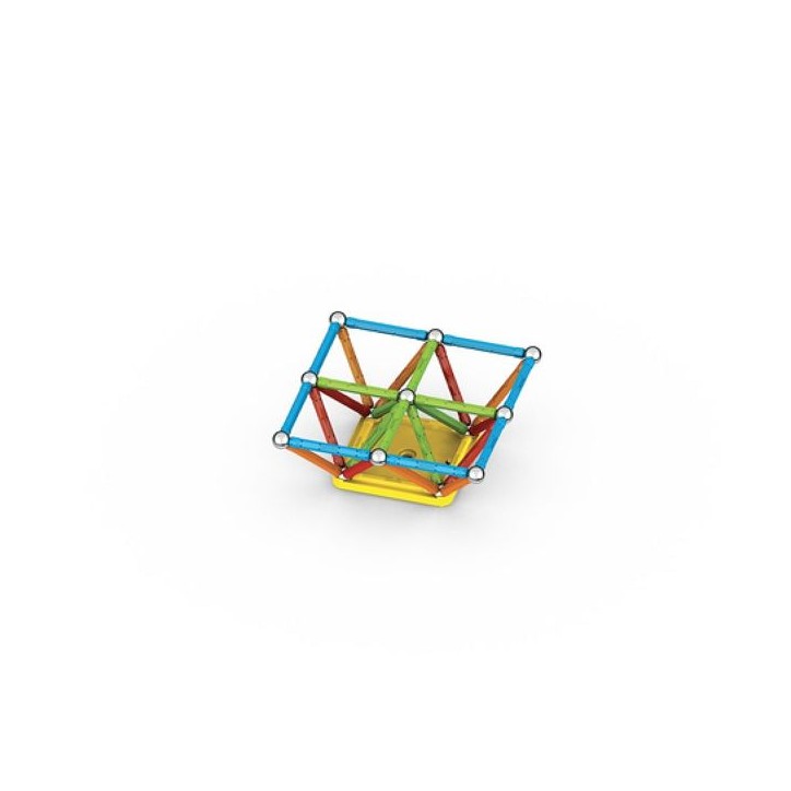 Jeu de construction magnétique - GEOMAG - Supercolor Recycled 60 pieces - Créativité - Magnétisme - Écoresponsable Jeu de construction magnétique - GEOMAG - Supercolor Recycled 60 pieces - Créativité - Magnétisme - Écoresponsable