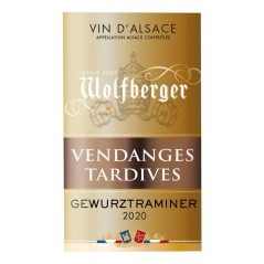 Wolfberger Vendanges Tardives 2020 Alsace Gewurztraminer - Vin blanc d'Alsace