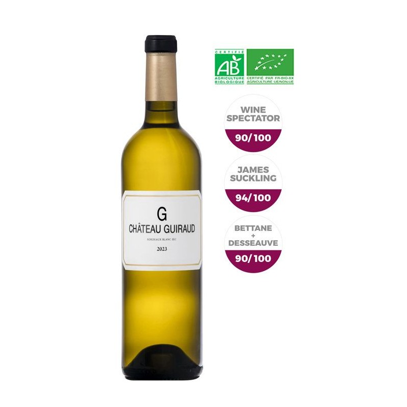Château Guiraud 2003 Bordeaux - Vin blanc de Bordeaux - Bio