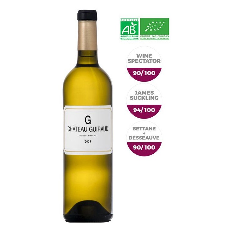 Château Guiraud 2003 Bordeaux - Vin blanc de Bordeaux - Bio