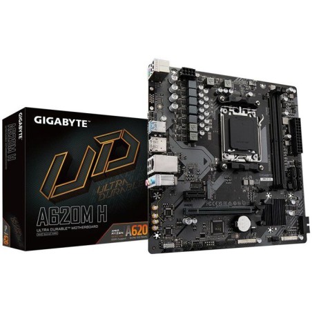 Carte mere - GIGABYTE - A620M H - Format Micro-ATX - Chipset AMD A620