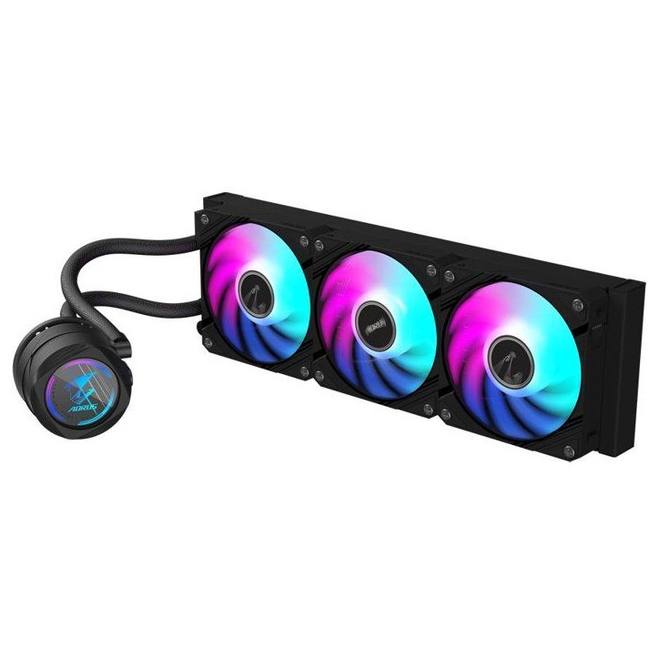 GIGABYTE - AORUS WATERFORCE II 360 - Refroidisseur liquide - 3 ventilateurs 120 mm GIGABYTE - AORUS WATERFORCE II 360 - Refroidisseur liquide - 3 ventilateurs 120 mm