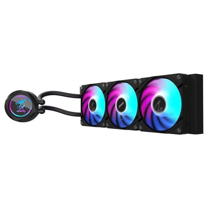 GIGABYTE - AORUS WATERFORCE II 360 - Refroidisseur liquide - 3 ventilateurs 120 mm GIGABYTE - AORUS WATERFORCE II 360 - Refroidisseur liquide - 3 ventilateurs 120 mm