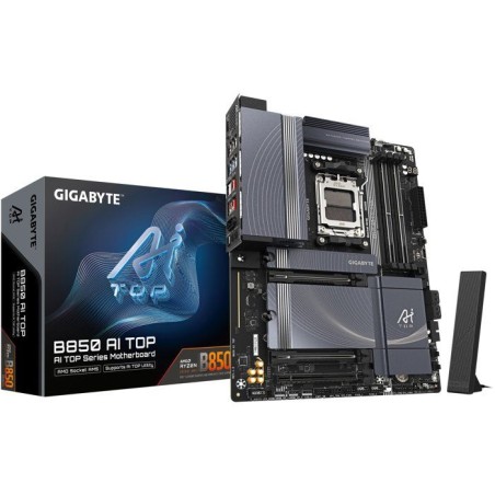 Carte mere - GIGABYTE - B850 AI TOP - Format ATX - Chipset AMD B850 -