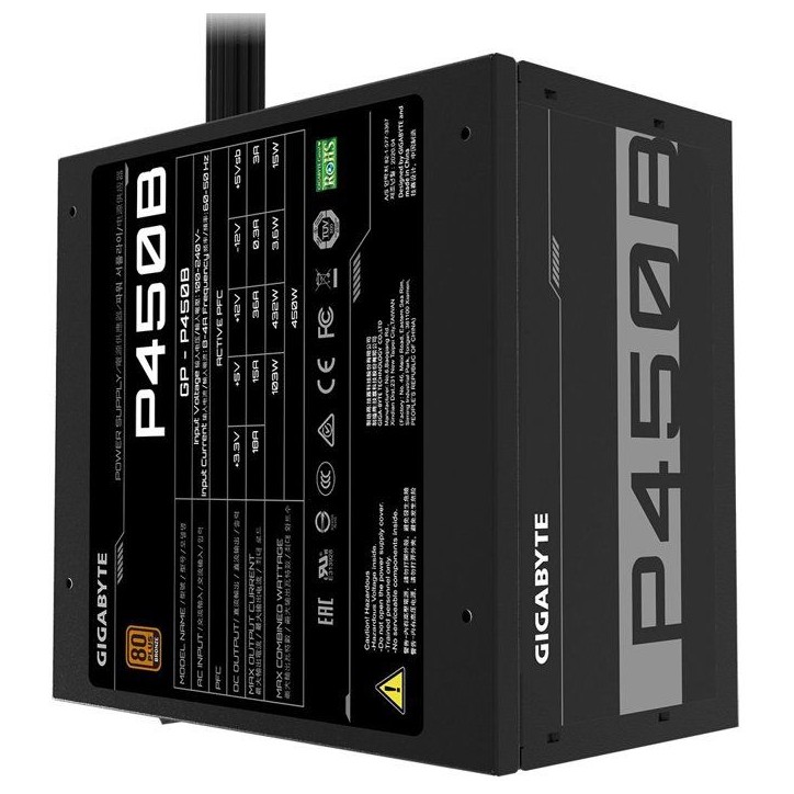 Alimentation GigaByte GP-P450B 450 Watts 80Plus Bronze