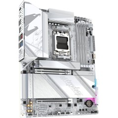 Carte mere - GIGABYTE - X870 A ELITE X ICE X870 X3D - Format ATX - Chipset AMD X870 - DDR5 & PCIe 5.0