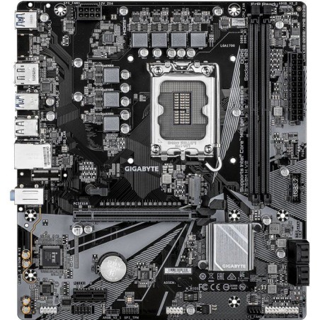 Carte mere - GIGABYTE - B760M H V2 - Format Micro-ATX - Chipset Intel